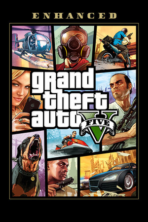 Grand Theft Auto V 增强版 游戏封面
